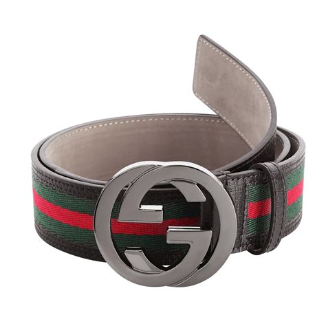 gucci belt cloth stripe double ring|gucci belts for women.